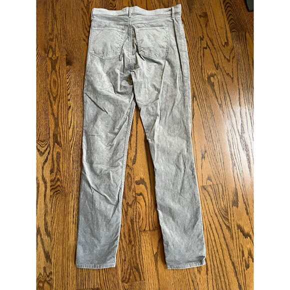 Loft Gray Velvety Skinny Leg Pant - size 30/10 - Picture 4 of 4